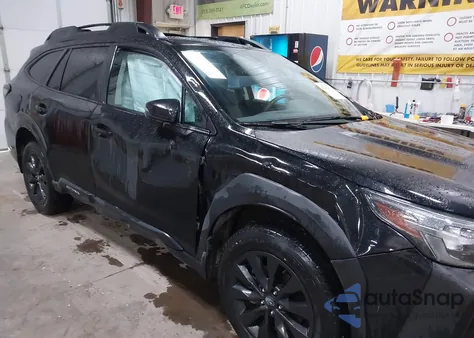2023 Subaru Outback Onyx Edition from USA, damaged, VIN 4S4BTALC7P3219537